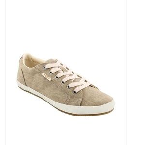 Taos Star khaki wash canvas women’s 7‎ sneaker shoes